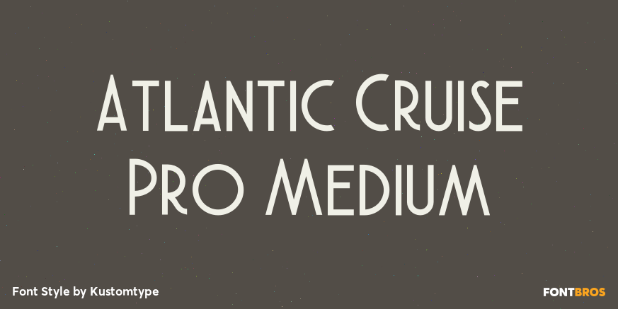 Atlantic Cruise Pro Medium Poster