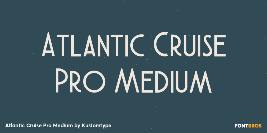 Atlantic Cruise Pro Medium Poster