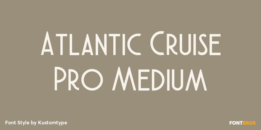 Atlantic Cruise Pro Medium Poster