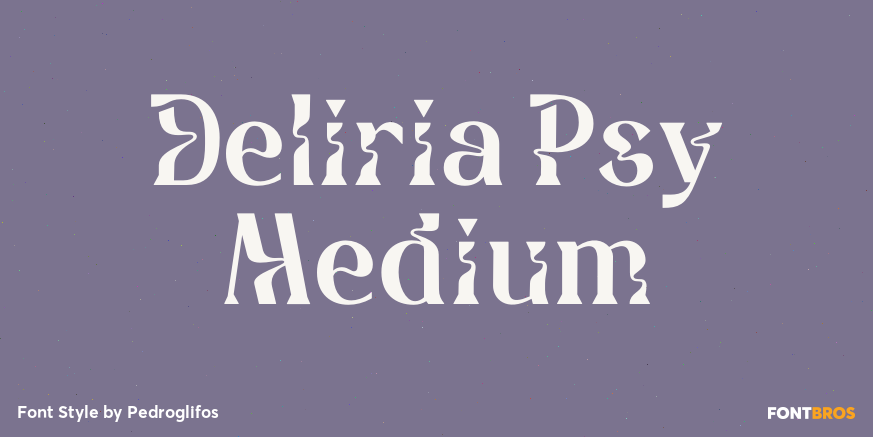 Deliria Psy Medium Poster