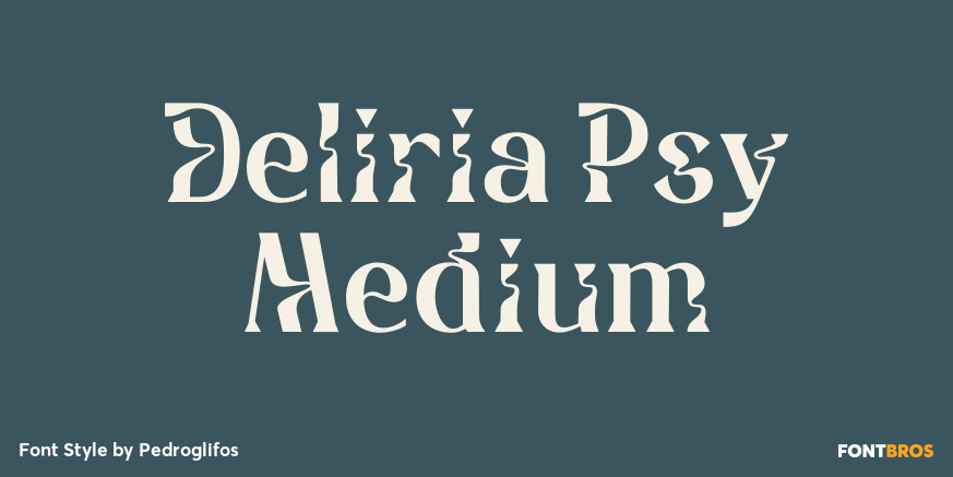 Deliria Psy Medium Poster