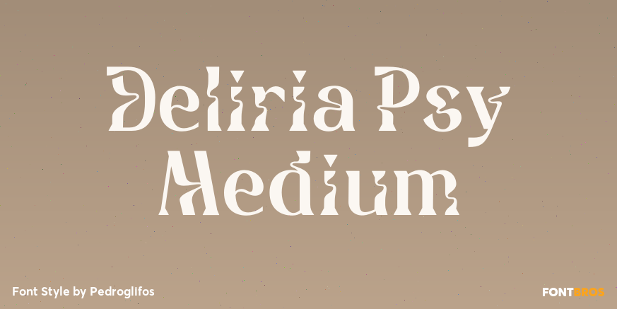 Deliria Psy Medium Poster