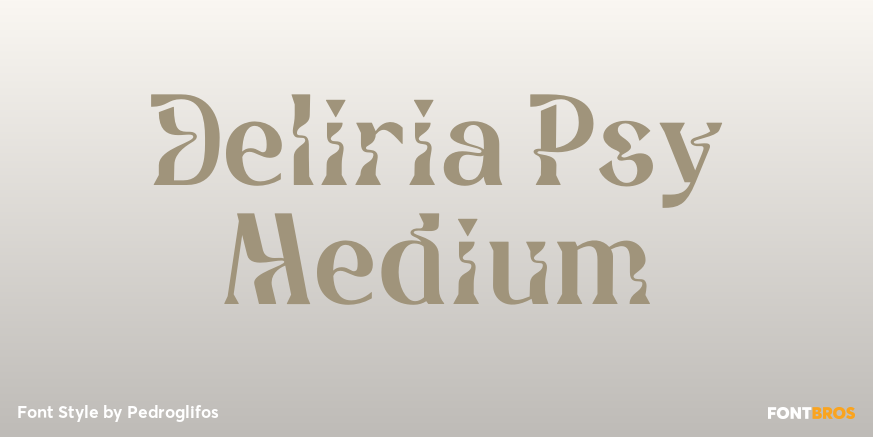 Deliria Psy Medium Poster