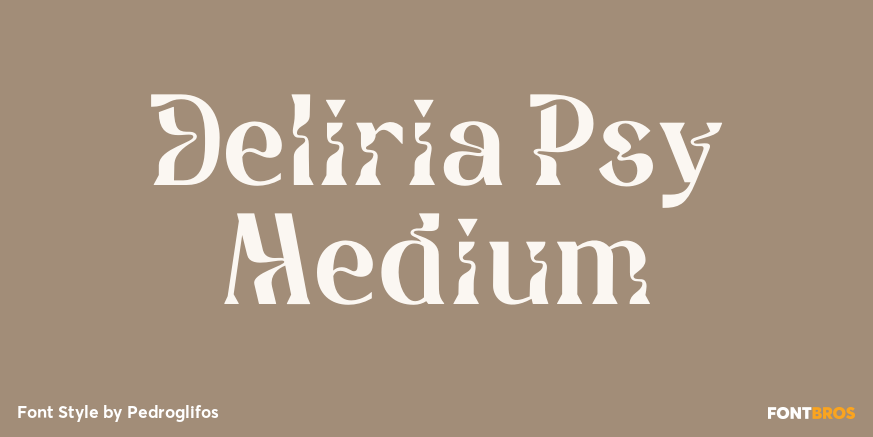 Deliria Psy Medium Poster