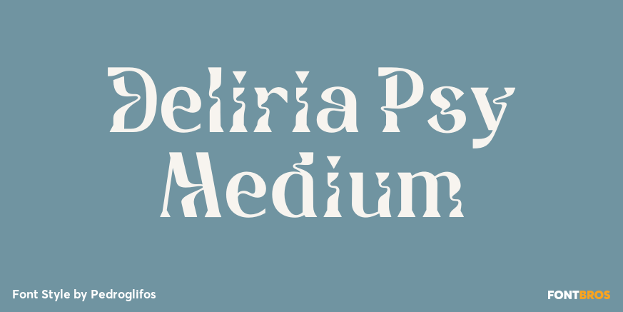 Deliria Psy Medium Poster