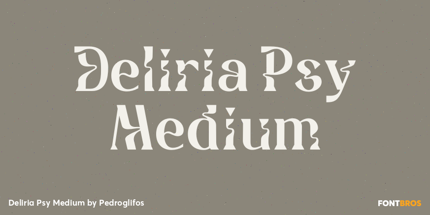 Deliria Psy Medium Poster