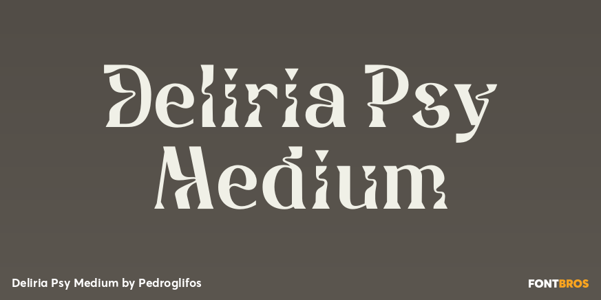 Deliria Psy Medium Poster