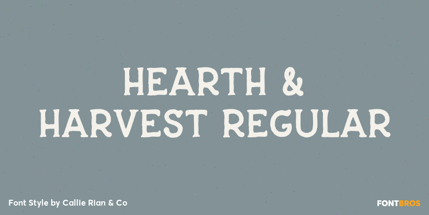 Hearth & Harvest Regular Poster