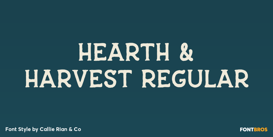 Hearth & Harvest Regular Poster