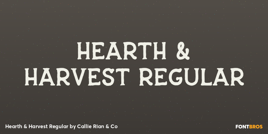 Hearth & Harvest Regular Poster