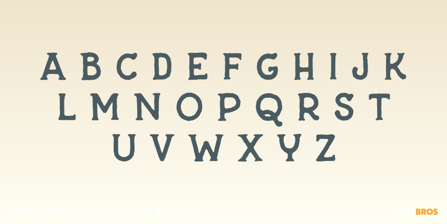 Hearth & Harvest Regular Font Poster #1
