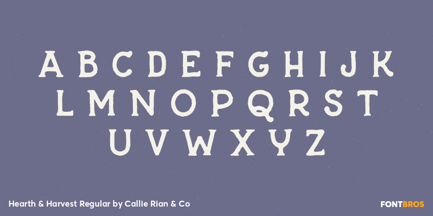 Hearth & Harvest Regular Font Poster #1