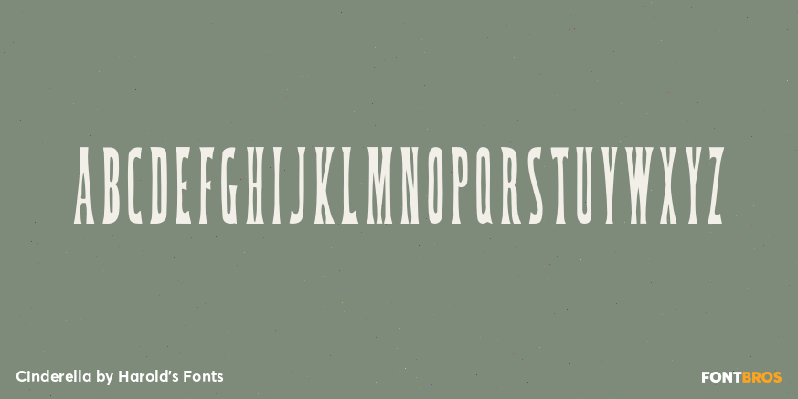 Cinderella Font Poster #2