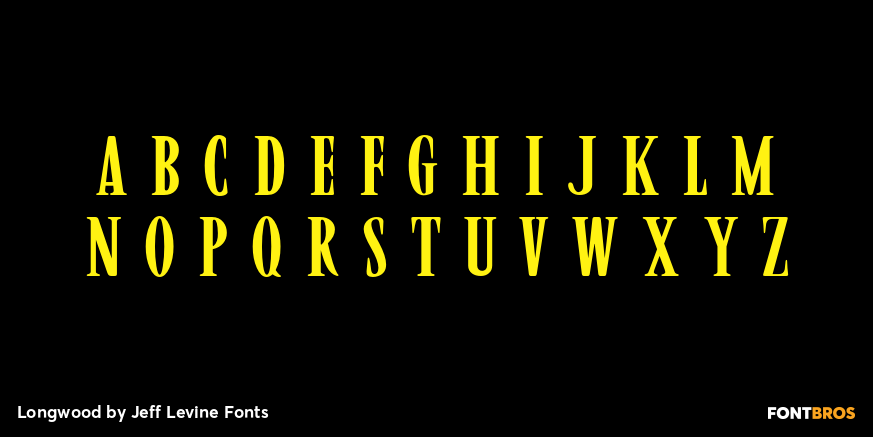 Longwood Font Poster #2