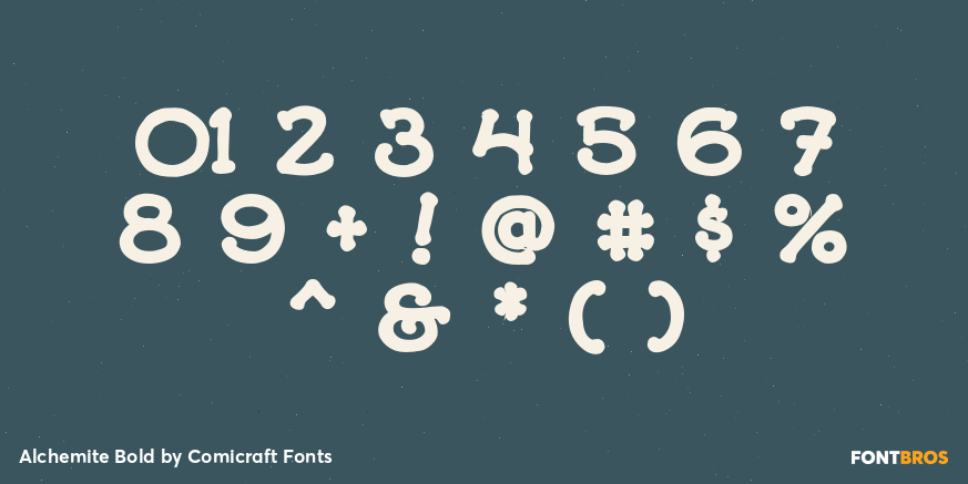 Alchemite Bold Font Poster #4