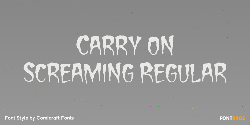 Carry on Screaming Regular Poster