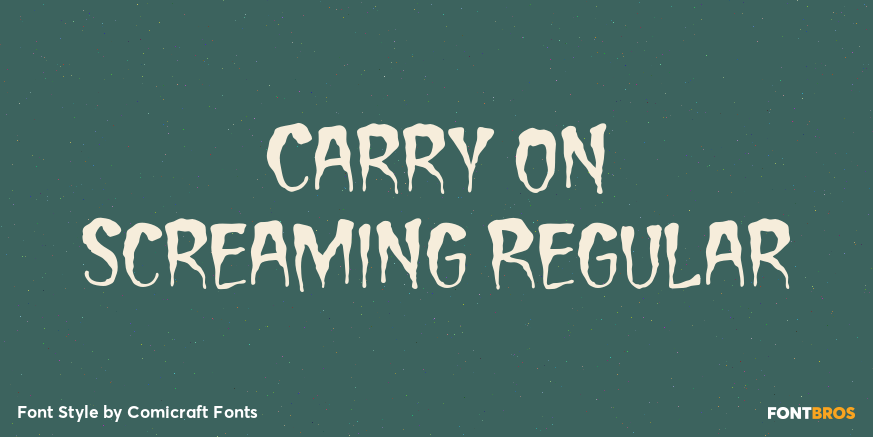 Carry on Screaming Regular Poster