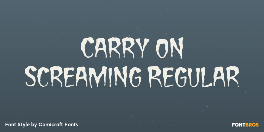 Carry on Screaming Regular Poster