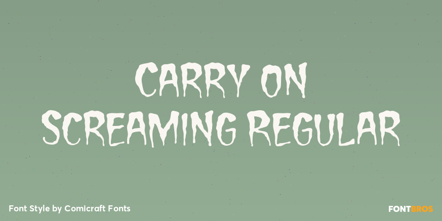 Carry on Screaming Regular Poster