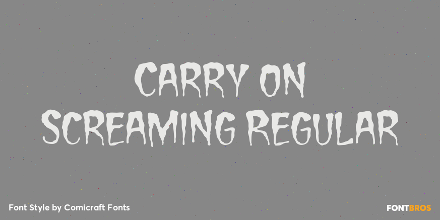 Carry on Screaming Regular Poster