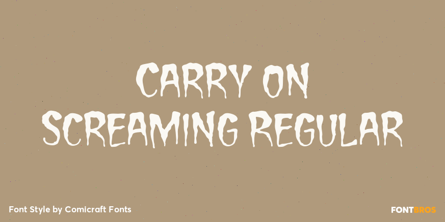 Carry on Screaming Regular Poster