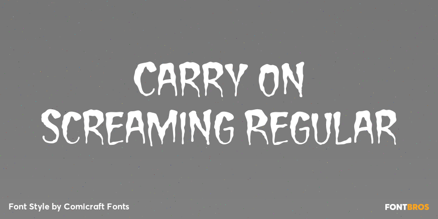 Carry on Screaming Regular Poster