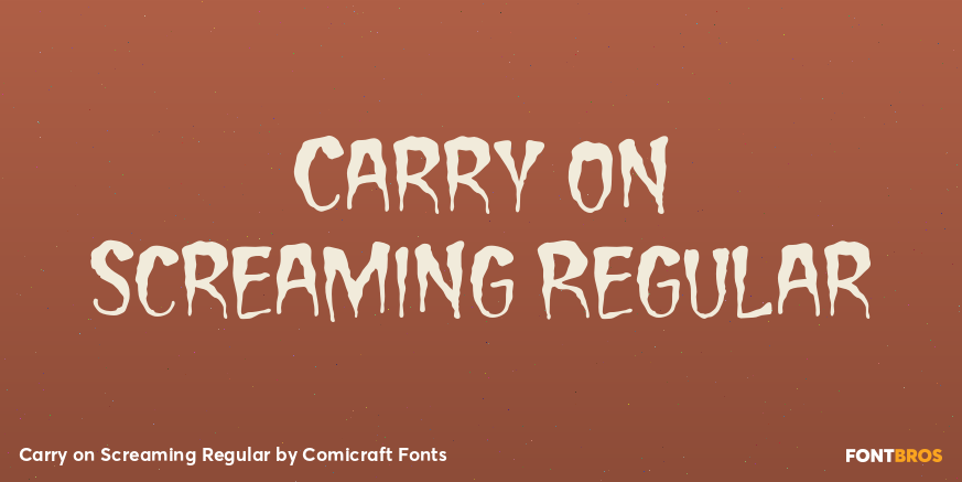 Carry on Screaming Regular Poster
