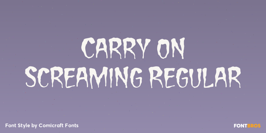 Carry on Screaming Regular Poster