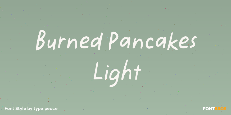 Burned Pancakes Light Poster