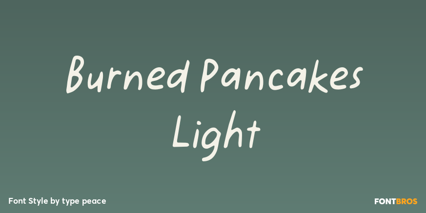 Burned Pancakes Light Poster