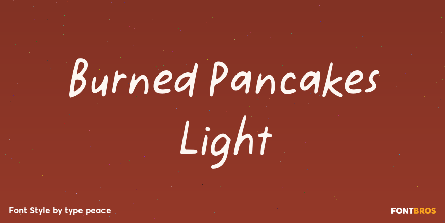 Burned Pancakes Light Poster