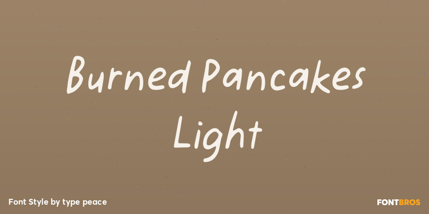 Burned Pancakes Light Poster