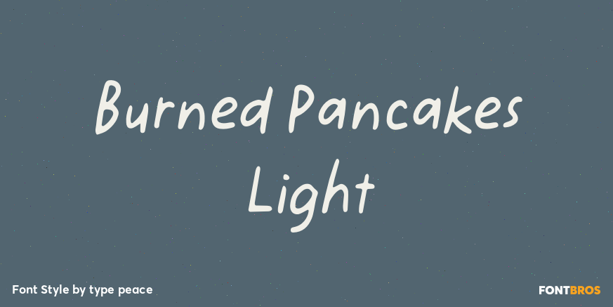 Burned Pancakes Light Poster