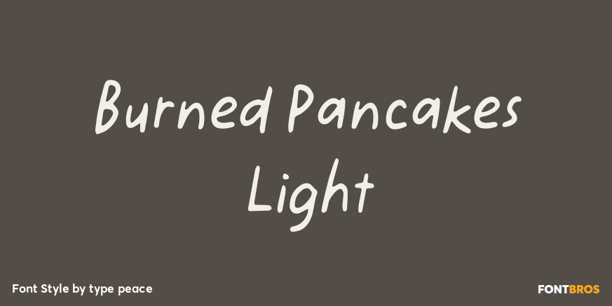 Burned Pancakes Light Poster