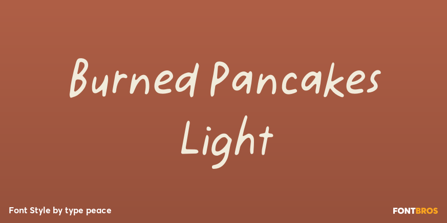 Burned Pancakes Light Poster