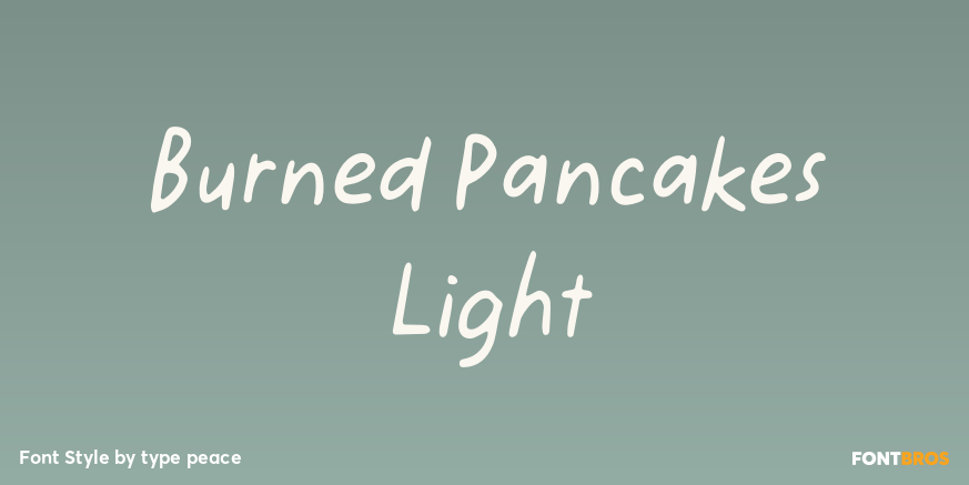 Burned Pancakes Light Poster