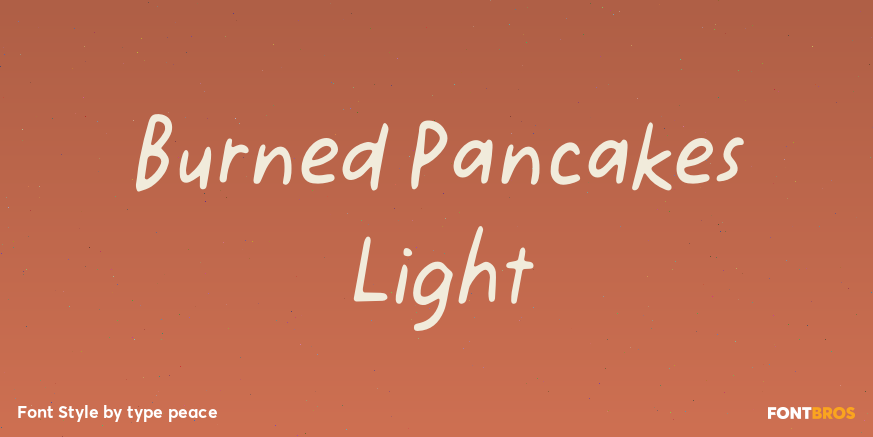 Burned Pancakes Light Poster