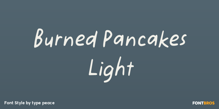 Burned Pancakes Light Poster