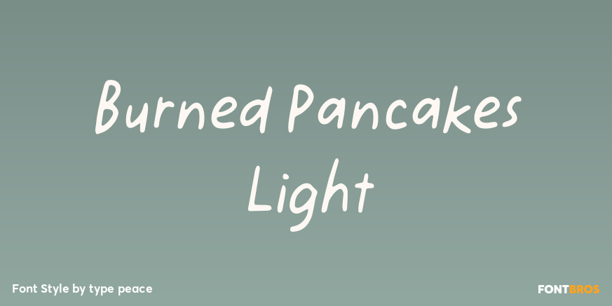 Burned Pancakes Light Poster