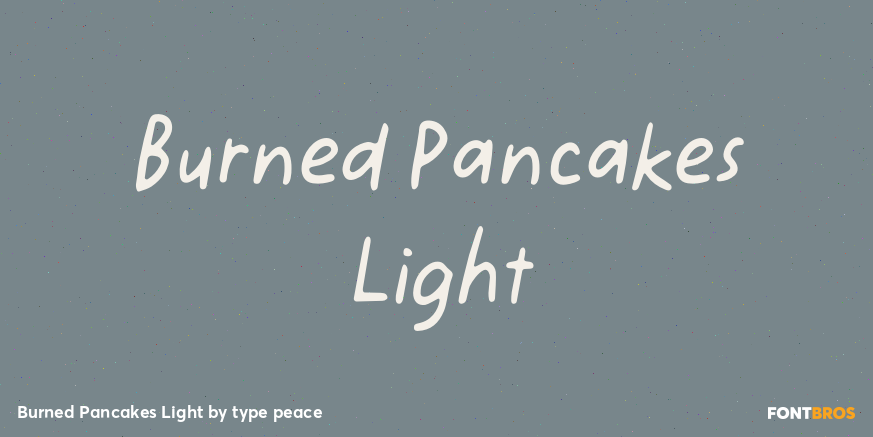 Burned Pancakes Light Poster