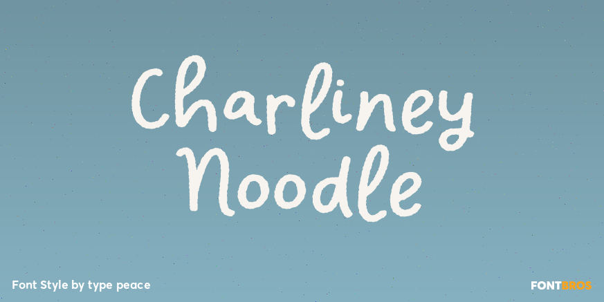 Charliney Noodle Poster