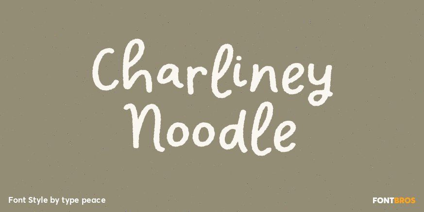 Charliney Noodle Poster