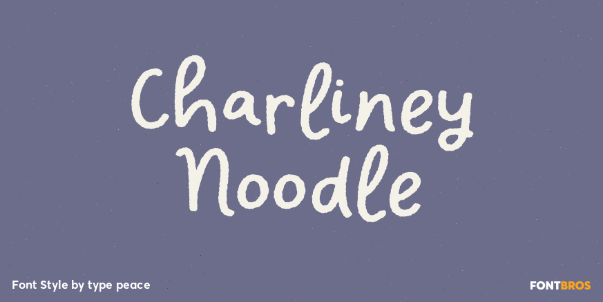 Charliney Noodle Poster