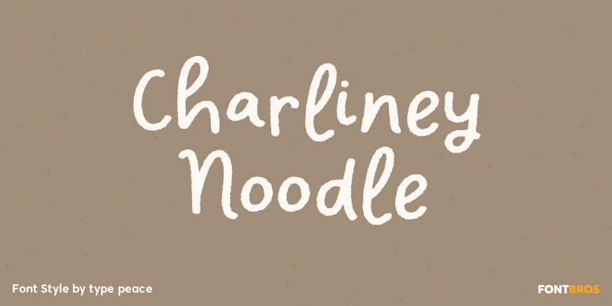 Charliney Noodle Poster