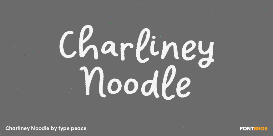 Charliney Noodle Poster