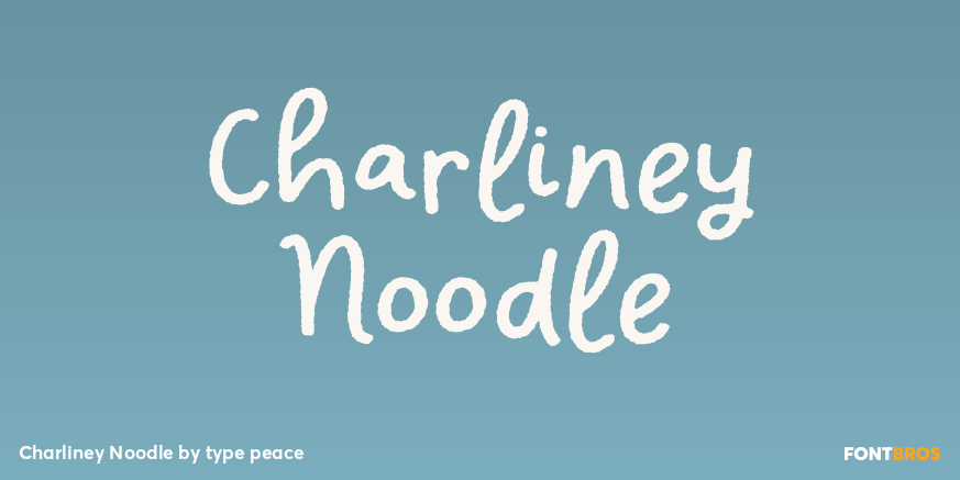 Charliney Noodle Poster