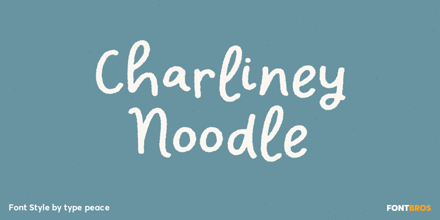 Charliney Noodle Poster