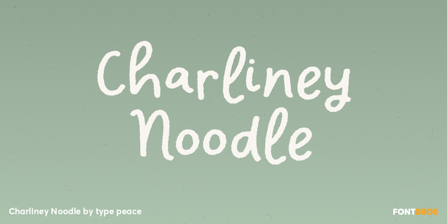 Charliney Noodle Poster