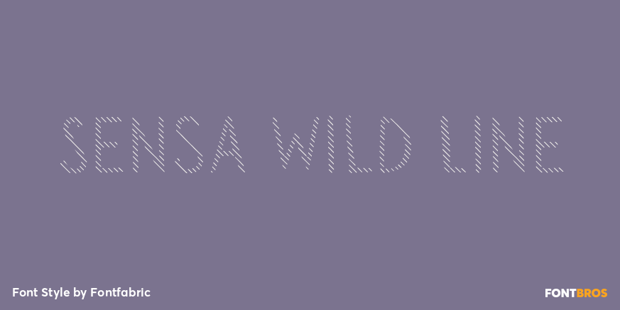 Sensa Wild Line Poster