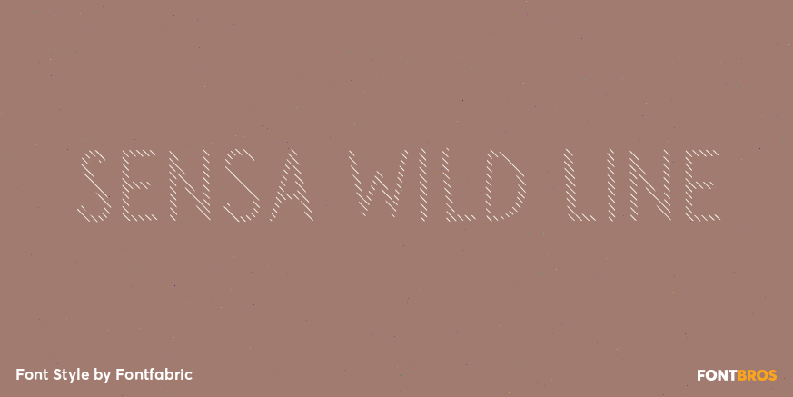 Sensa Wild Line Poster